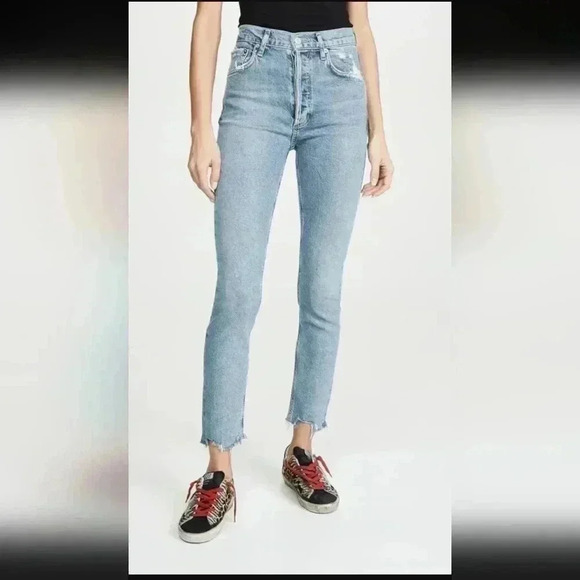 AGOLDE Nico High Rise Slim Fit Jeans - Picture 2 of 8